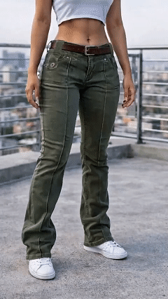 Women’s High Stretch Mid Rise Pants
