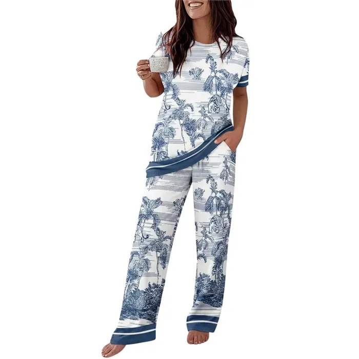 16-PACK ONLY $39.99 Women's Soft Stretch 2-Piece Pajama Set