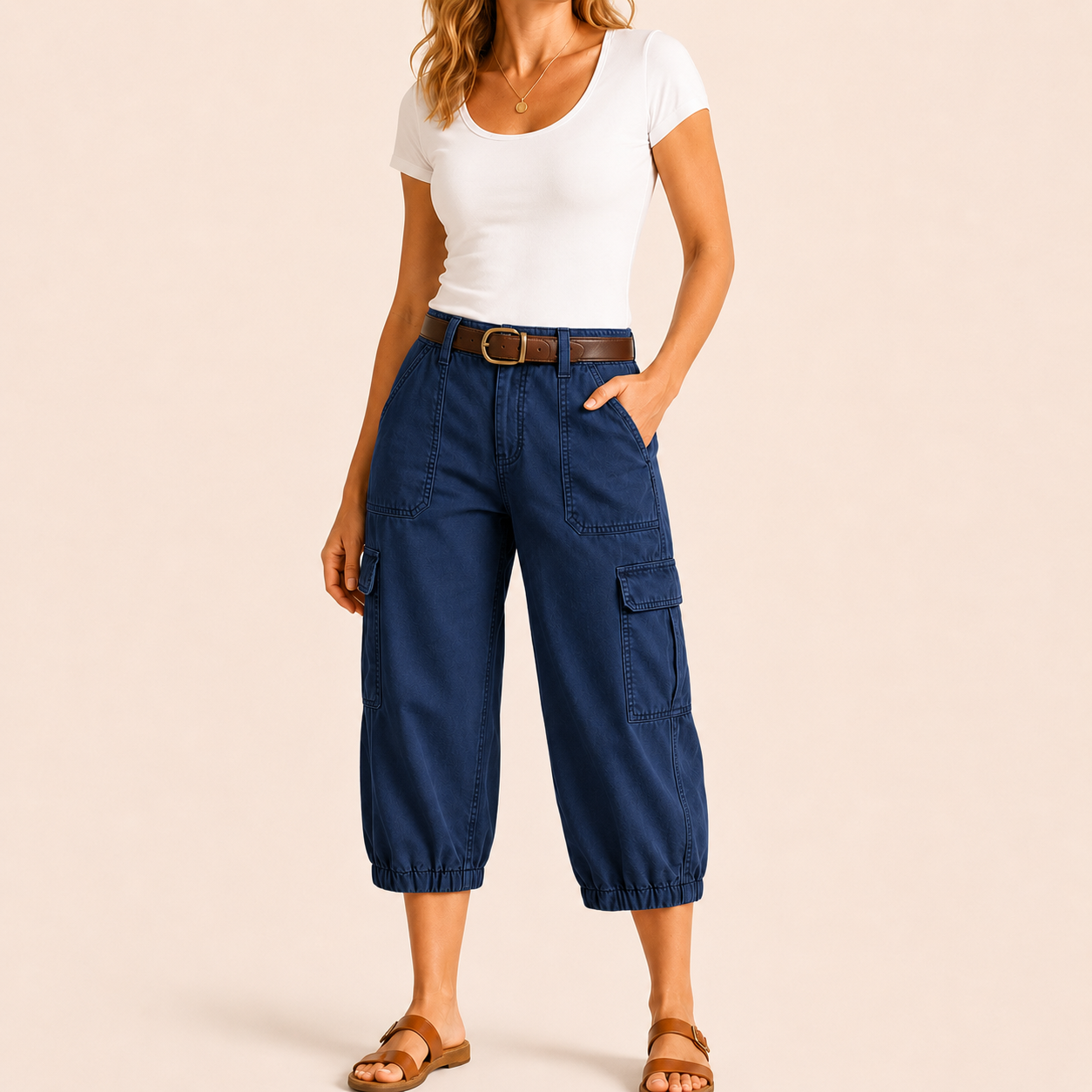 20Pack for $30?Women's Relaxed Cargo Capri Pants