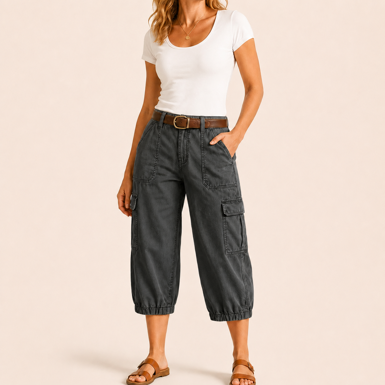 20Pack for $30?Women's Relaxed Cargo Capri Pants