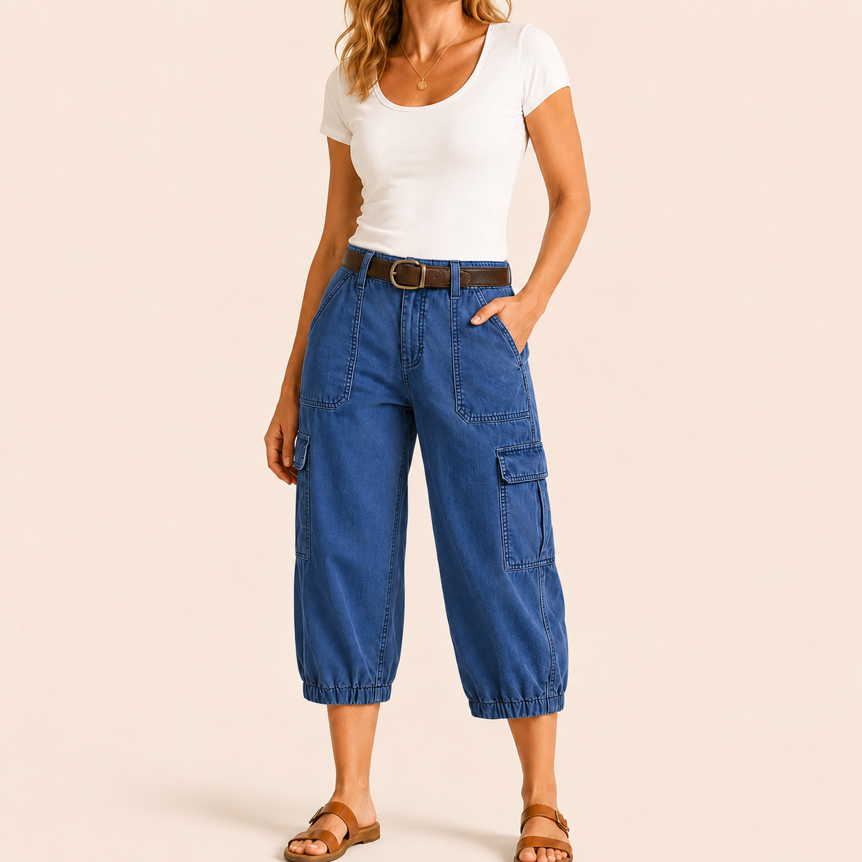 20Pack for $30?Women's Relaxed Cargo Capri Pants
