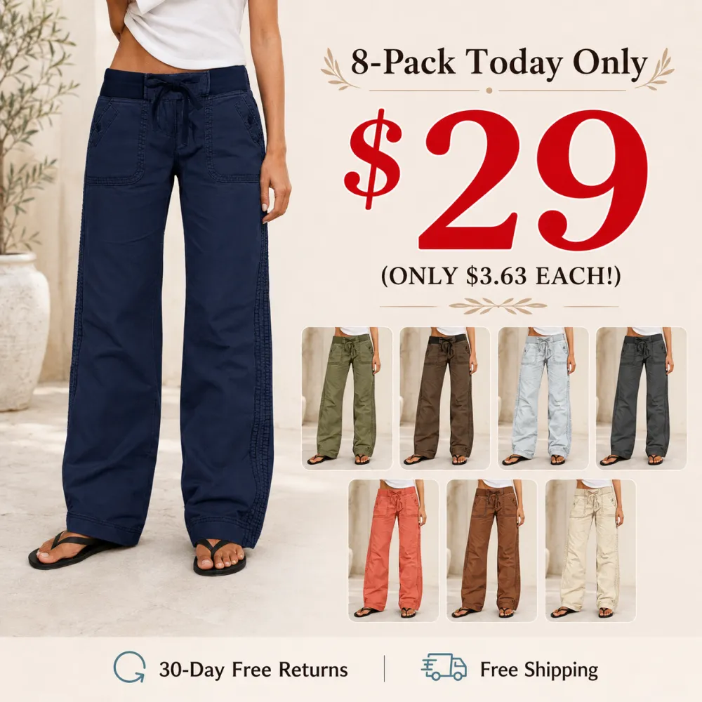 Womens Everyday Stretch Pants Clean Image Set