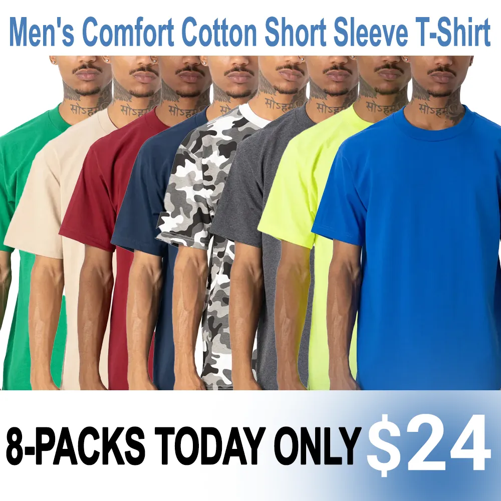 Men's Comfort Cotton Short Sleeve T-Shirt