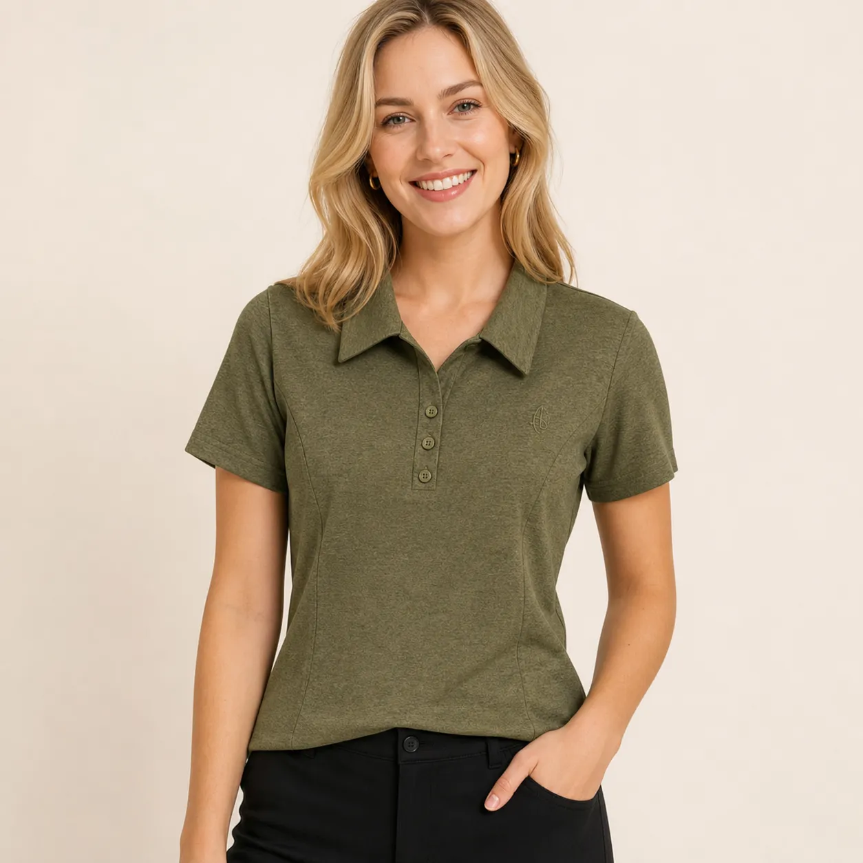 ⚡10-Pack for $28⚡Women's Short Sleeve Polo Shirt