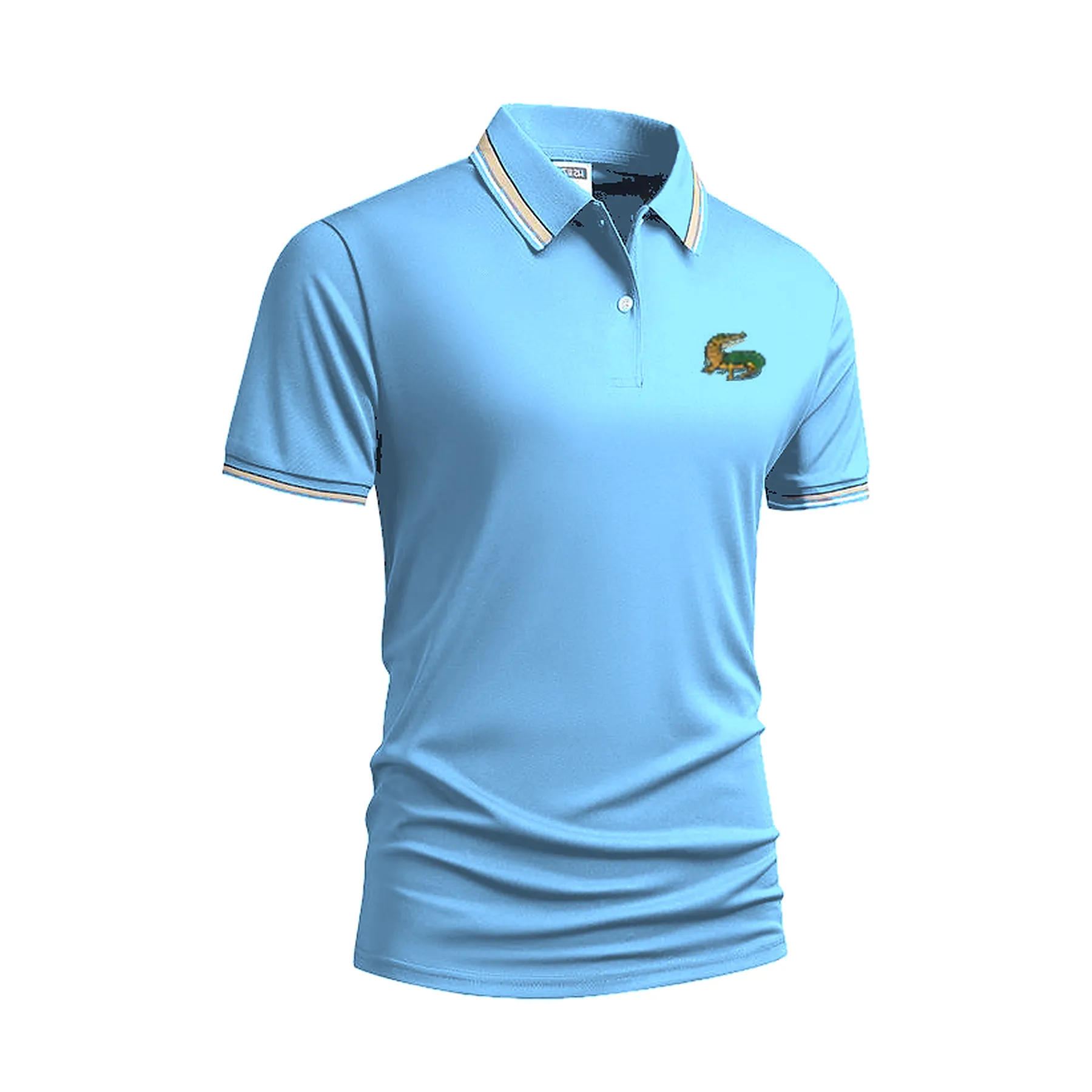Men's Quick Dry Breathable Polo Shirt 15-Pack $34.99