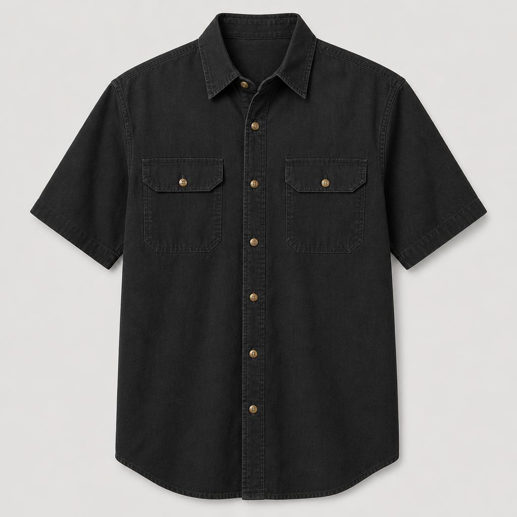 10-Pack Men's Short Sleeve Utility Shirts $34.99