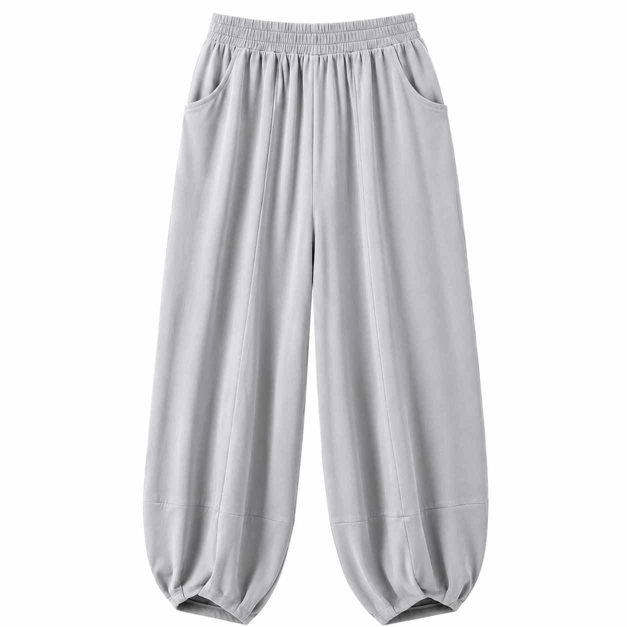 Flash Sale Women's Baggy Wide-Leg Palazzo Harem Pants with Pockets 8 Pack - white_bg