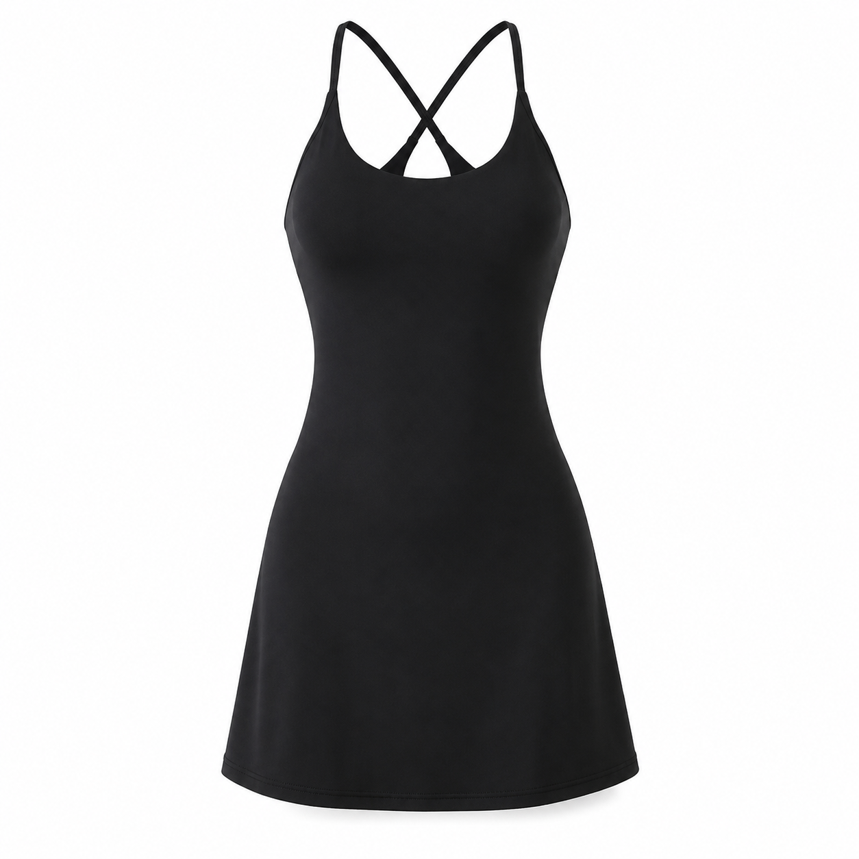 Flash Sale Softlyzero Plush Backless Active Dress-Easy Peezy, Spring Dresses, Dance Dresses for Women 8 Pack - white_bg