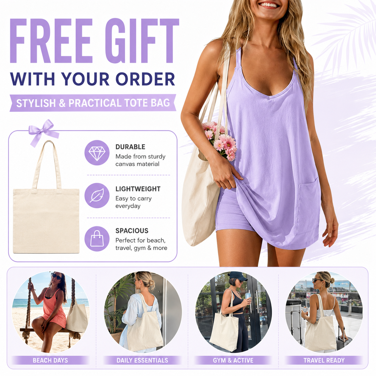 free summer tote bag gift with Flash Sale Women's Summer Sleeveless Mini Dress with Pockets 8 Pack