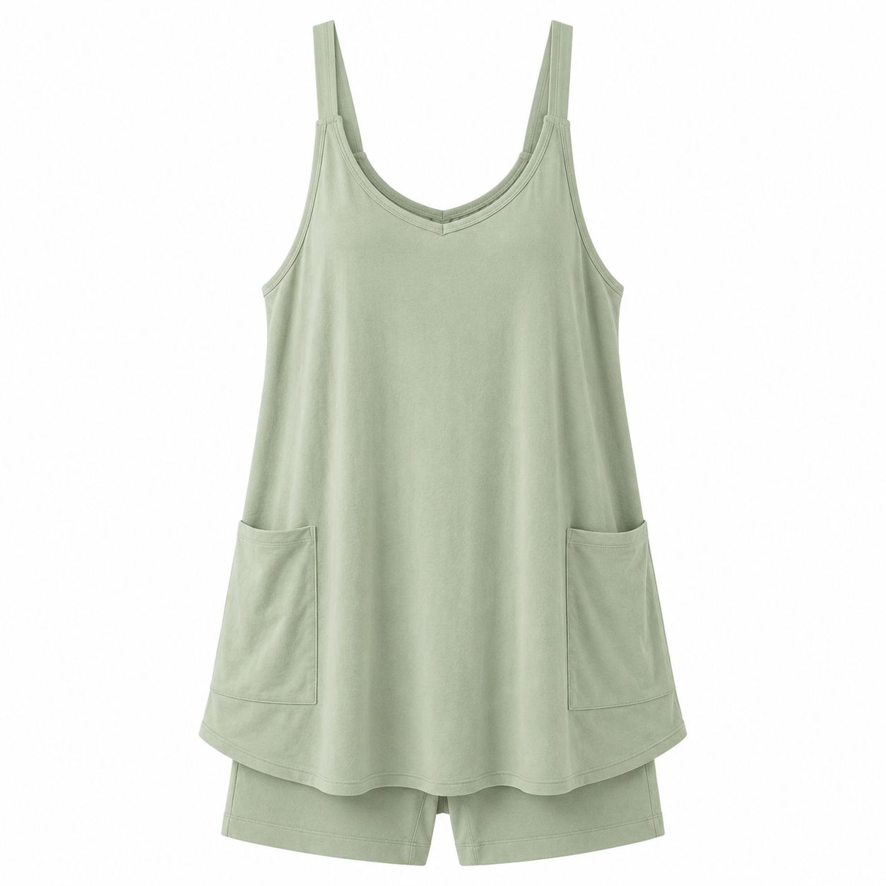 Flash Sale Women's Summer Sleeveless Mini Dress with Pockets 8 Pack - white_bg