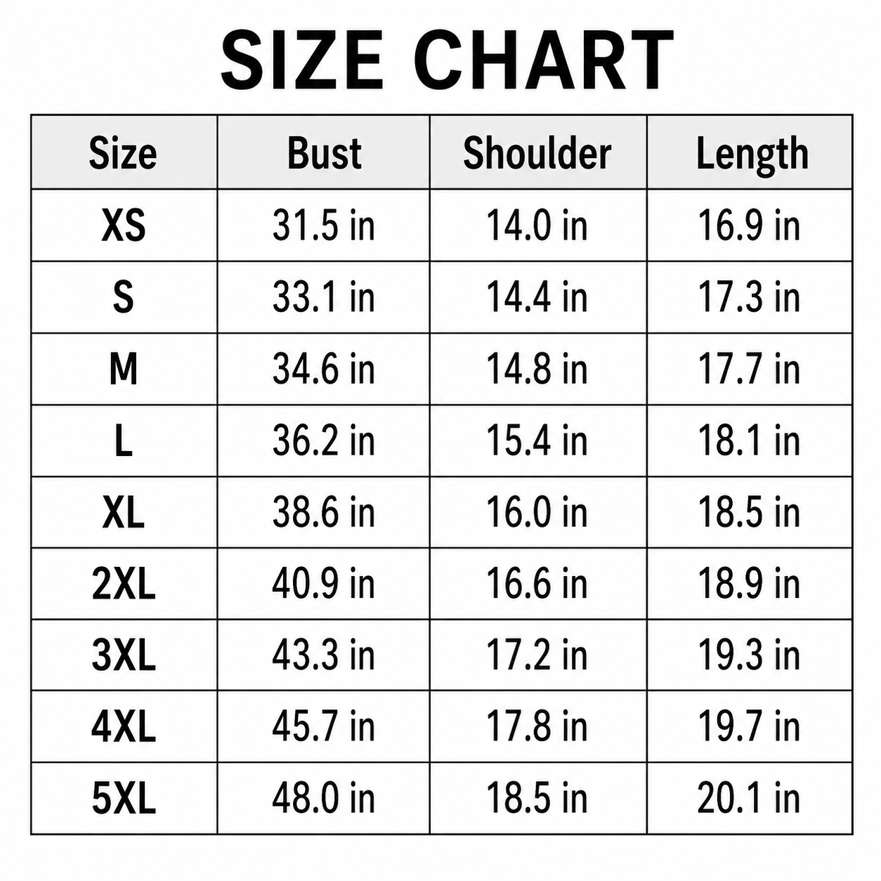 Flash Sale Women's 3-Piece Slim-Fit Crop T-Shirt Matching Tops Set 8 Pack - size_chart