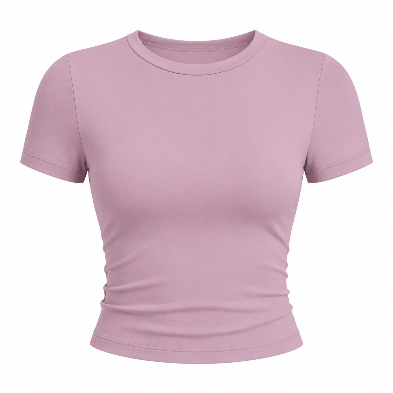 Flash Sale Women's 3-Piece Slim-Fit Crop T-Shirt Matching Tops Set 8 Pack - white_bg