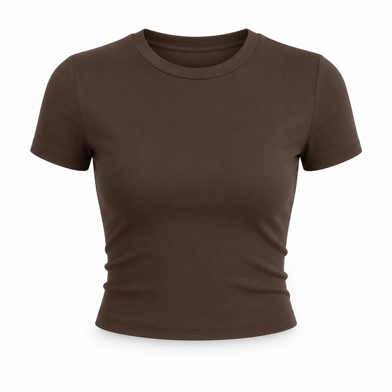 Flash Sale Women's 3-Piece Slim-Fit Crop T-Shirt Matching Tops Set 8 Pack - white_bg