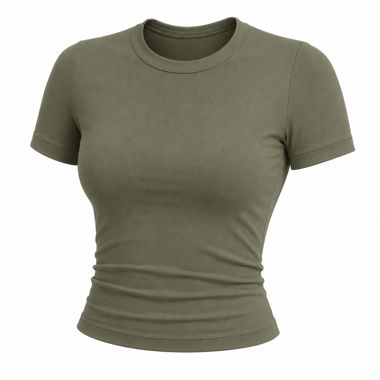 Flash Sale Women's 3-Piece Slim-Fit Crop T-Shirt Matching Tops Set 8 Pack - white_bg