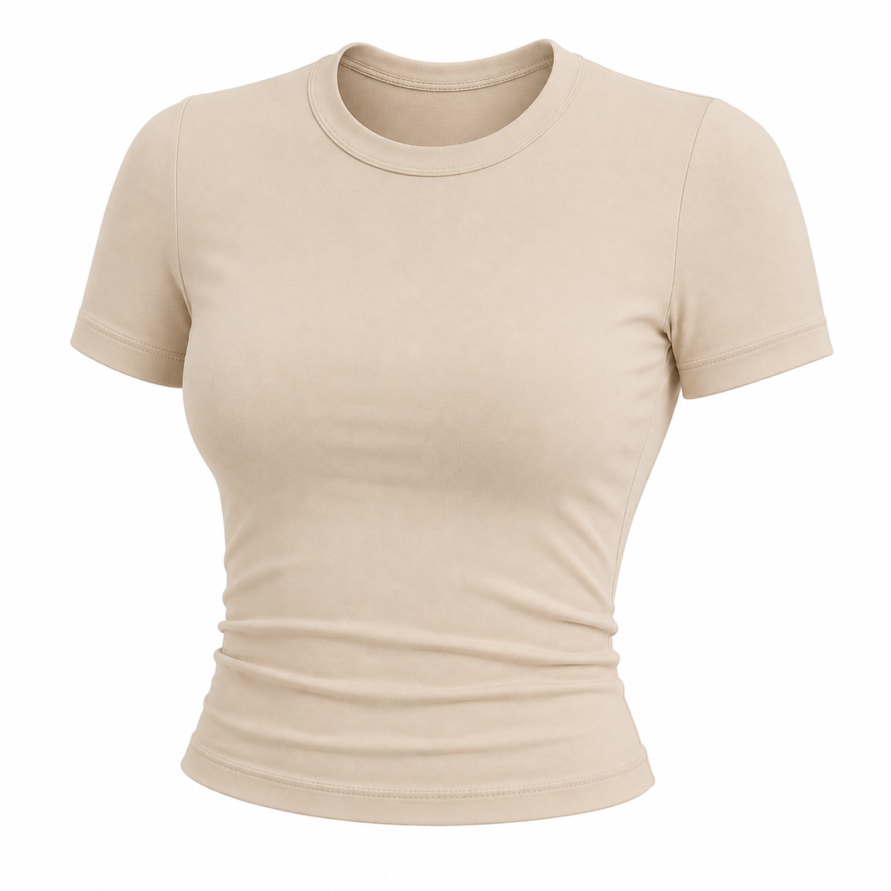 Flash Sale Women's 3-Piece Slim-Fit Crop T-Shirt Matching Tops Set 8 Pack - white_bg