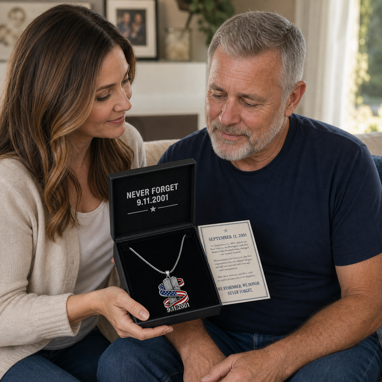 🔥49% Off Last Day -Never Forget 9.11.2001 Memorial Pendant – A Tribute You Can Carry Every Day