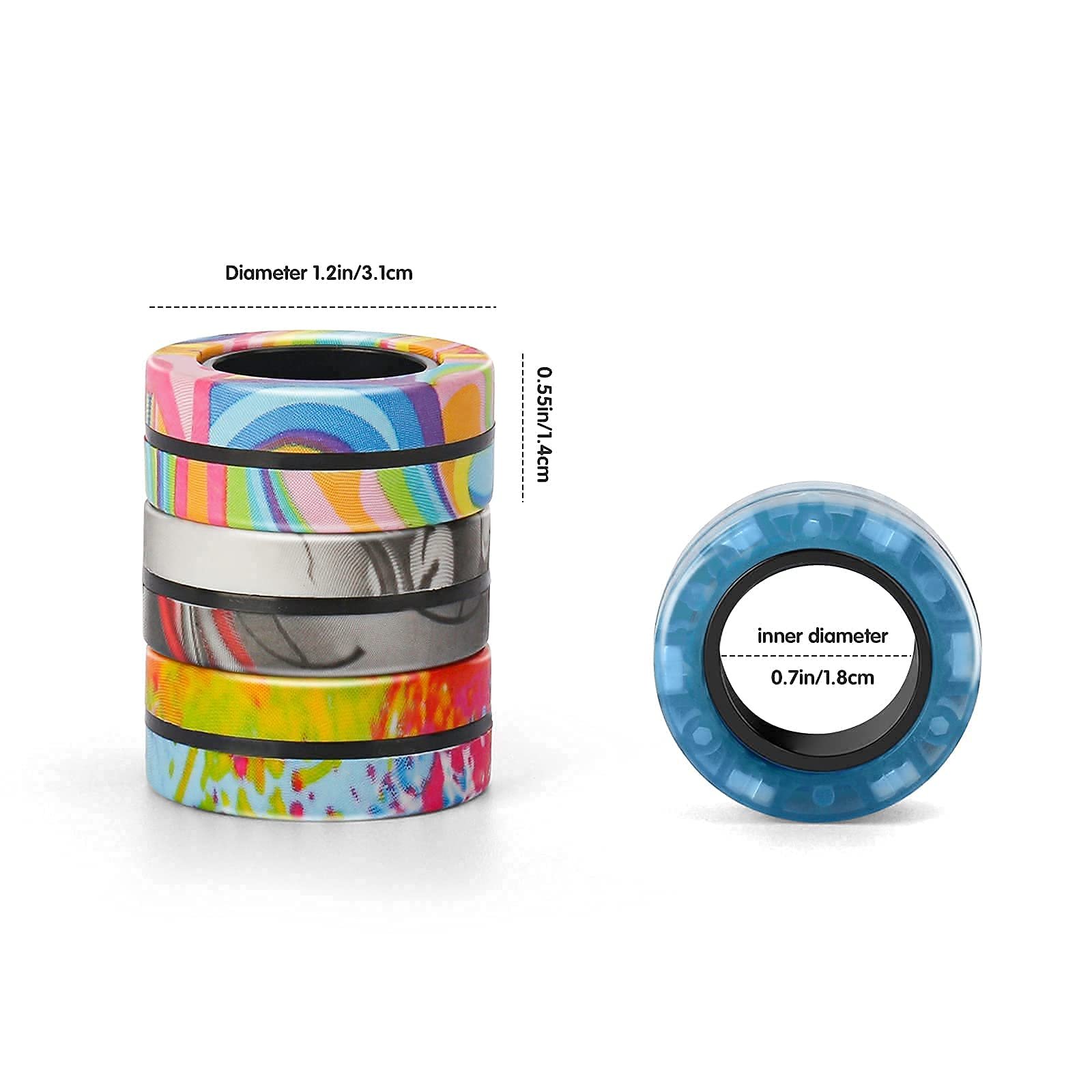 Magnetic Rings Fidget Toy