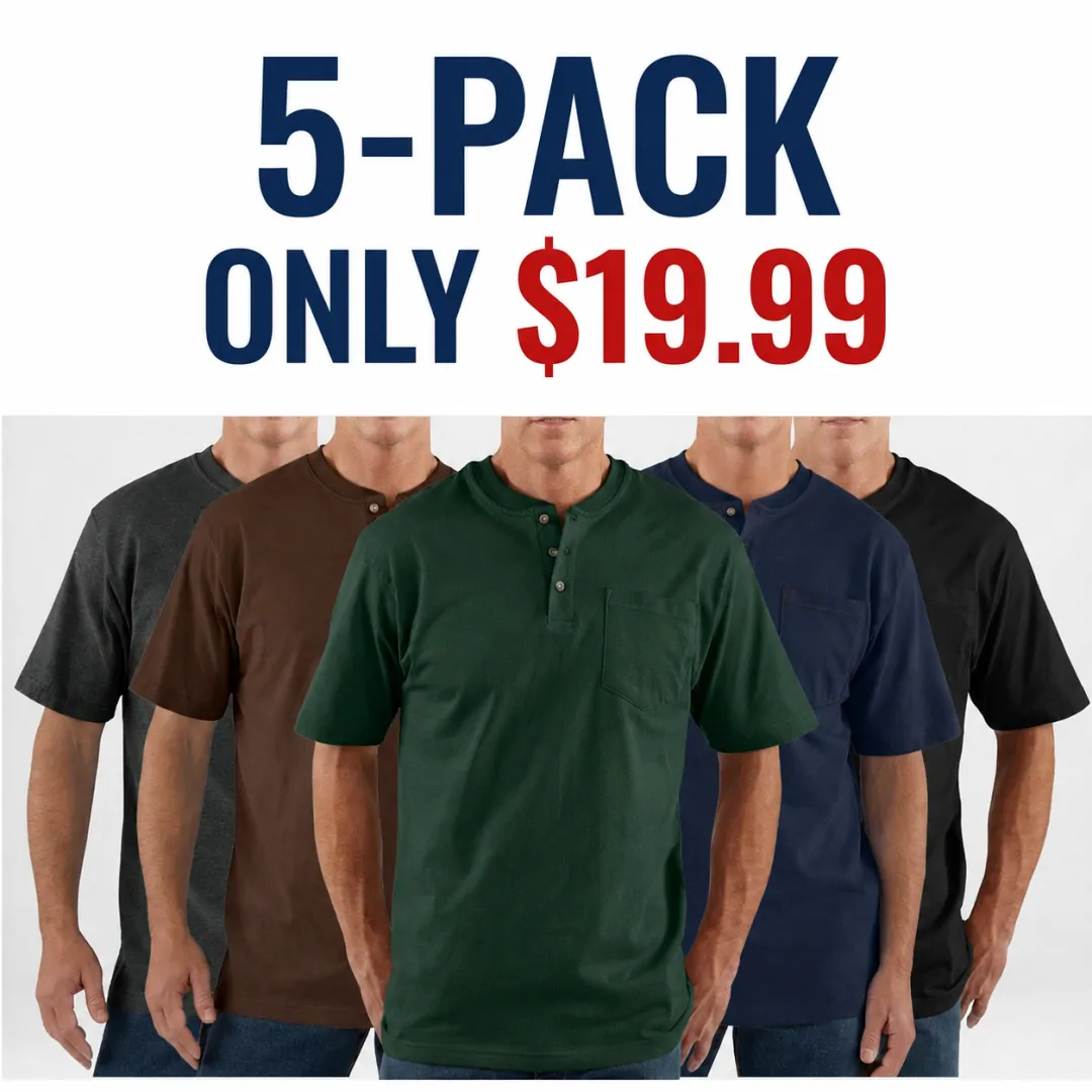 Men's Heavyweight Work Polo Shirt with Pocket