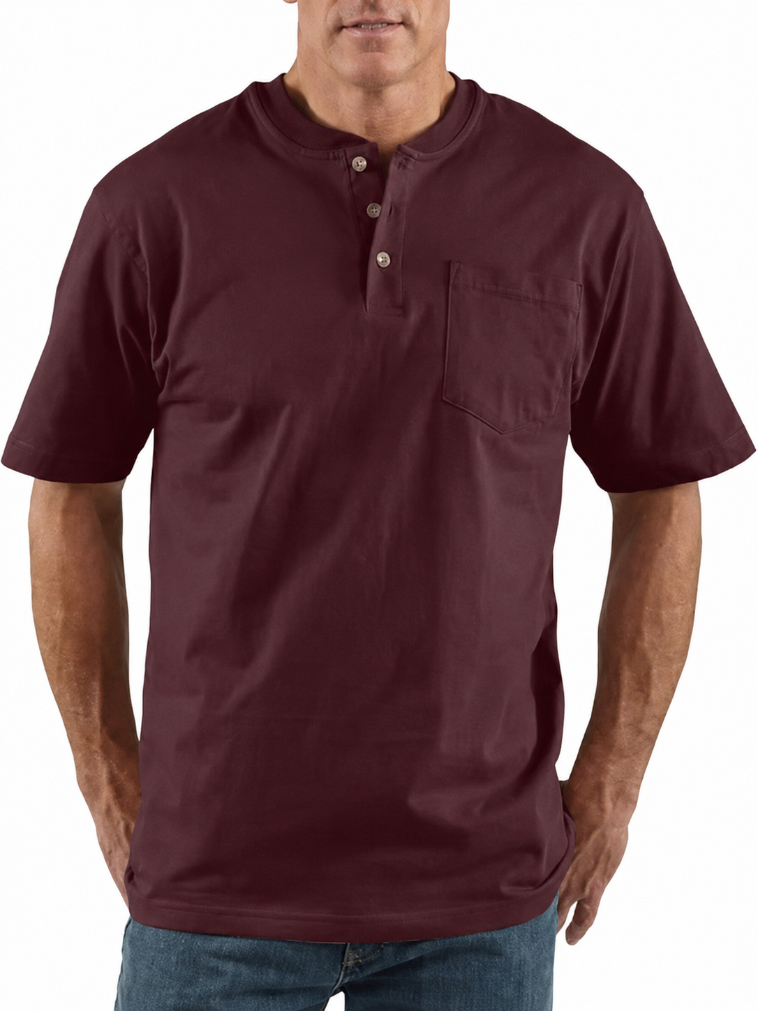 🕒Limited Stock Value Picks🔥 ! Men's K84 Heavyweight Work Polo with pocket