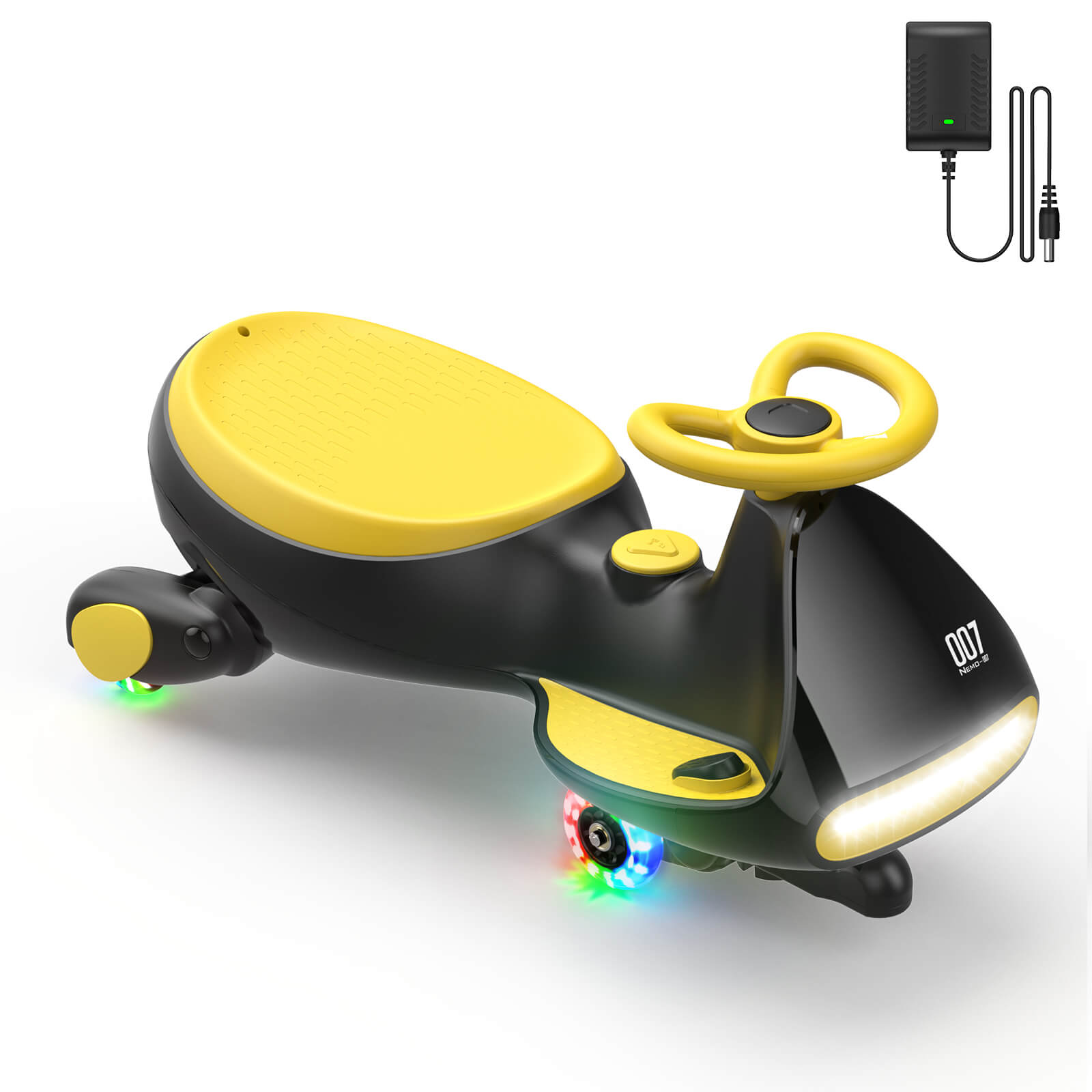FanttikRide N7 Pro wiggle car - Yellow with charger