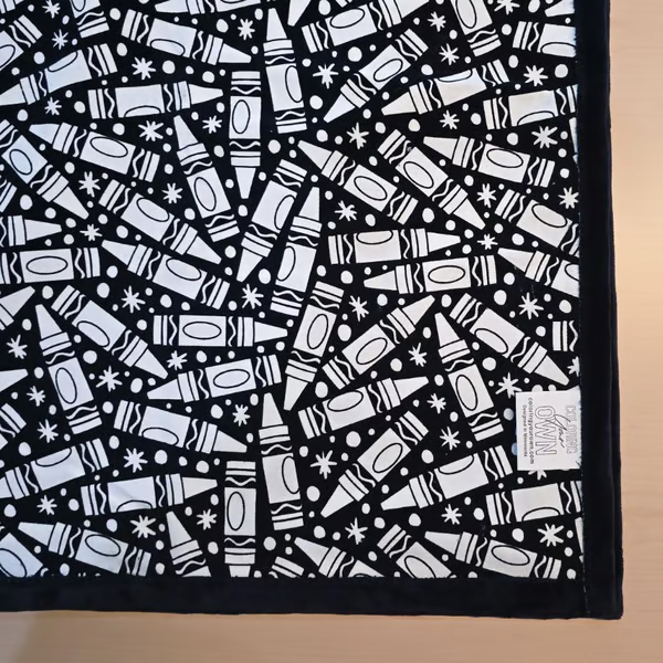 DIY Coloring Blanket