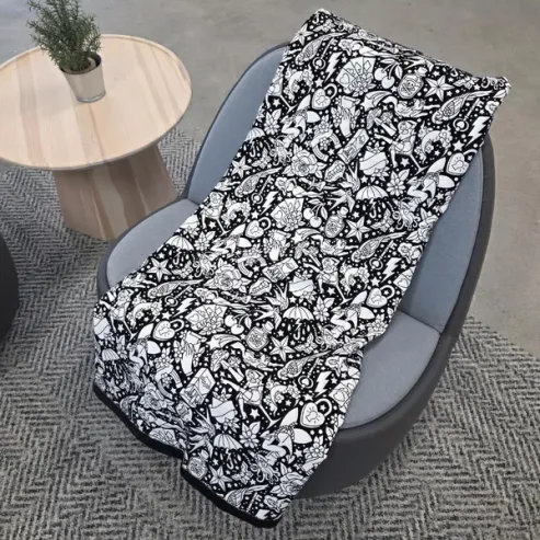 DIY Coloring Blanket