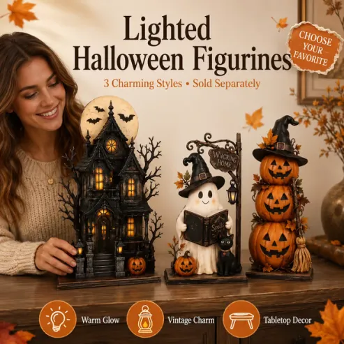 Halloween tabletop figurine detail