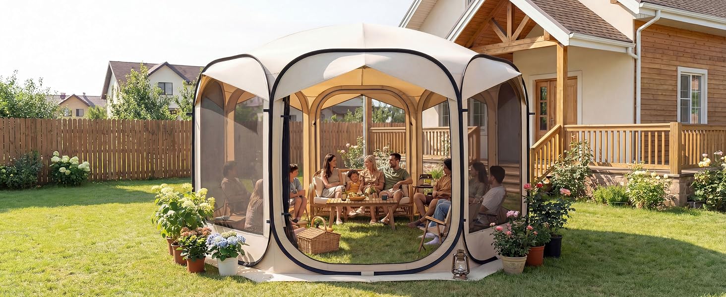 Pop Up Screen House Ten