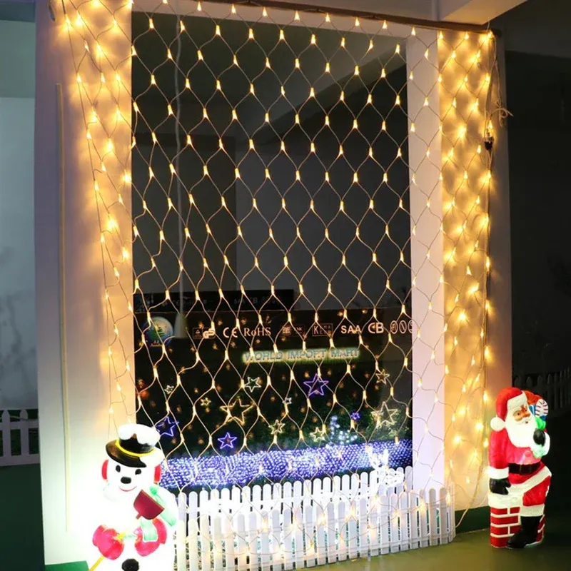 LED Net String Lights - European Version