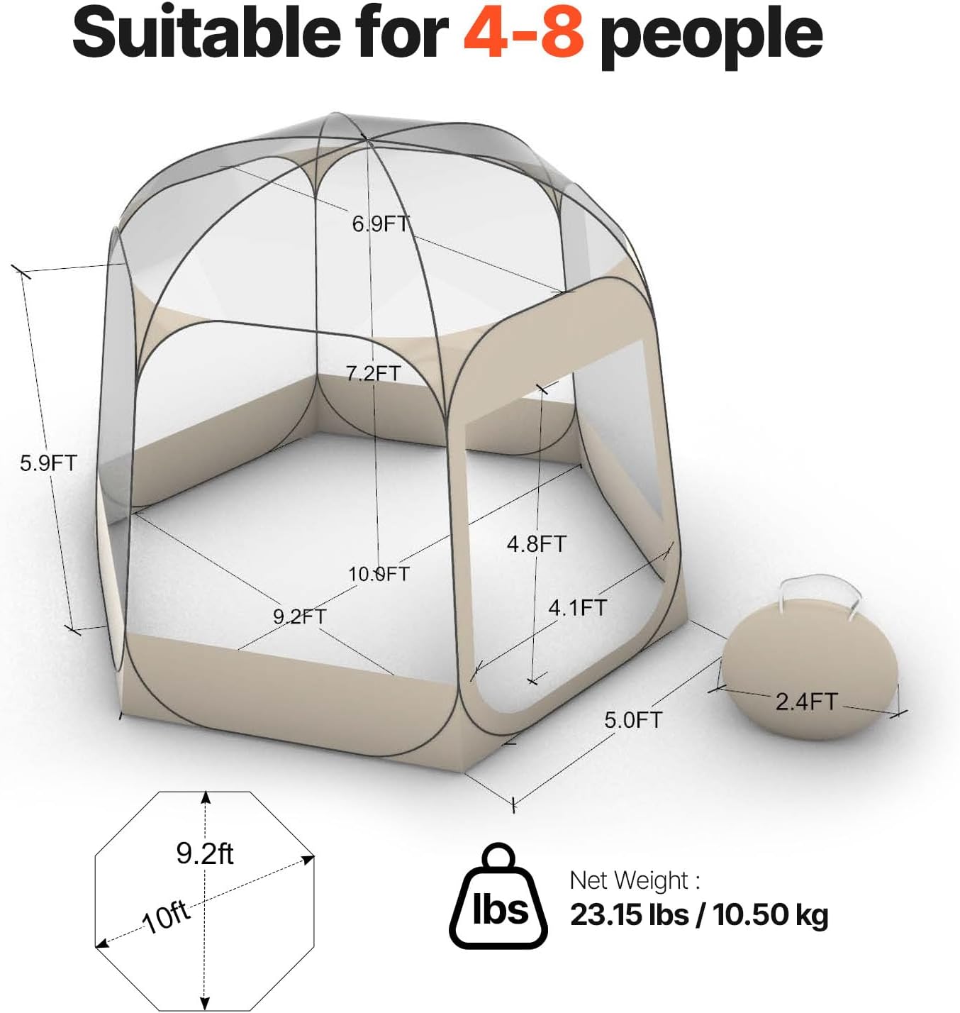Pop up Sports Tent