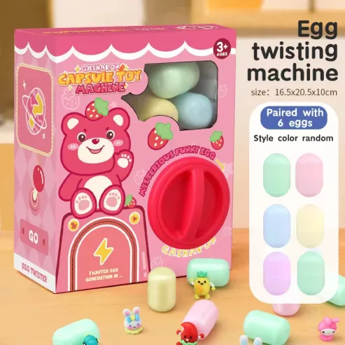 Mini Capsule Toy Dispenser & Surprise Egg Refills
