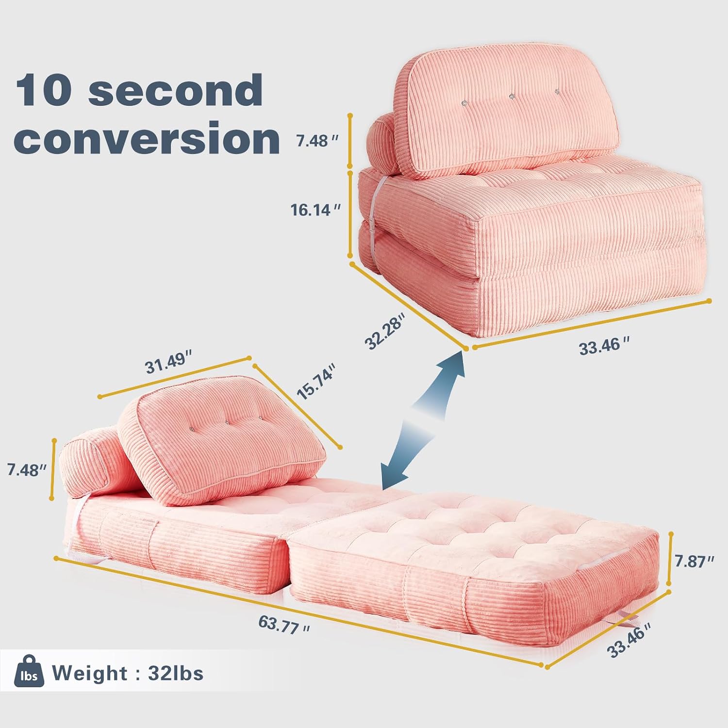Folding Sofa Bed