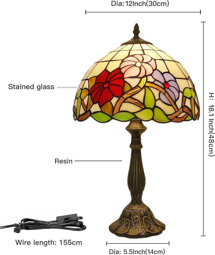 Stained Glass Table Lamp