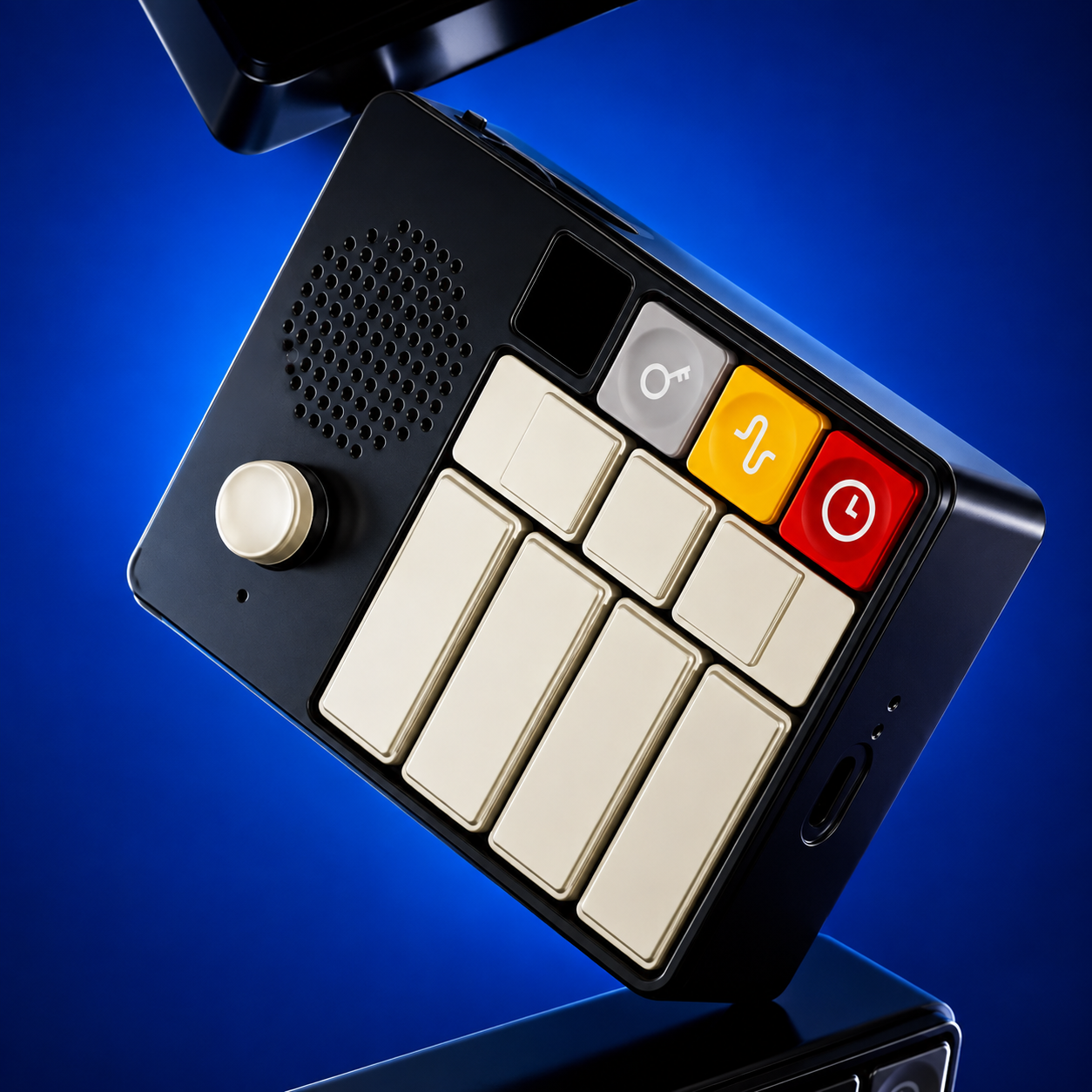 Pocket Chord Synthesizer – Instant Music Creation with Built-In Speaker, Looper, Drum Machine & 30+ Sounds