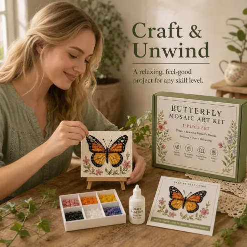 Watering Can Mosaic Art Kit