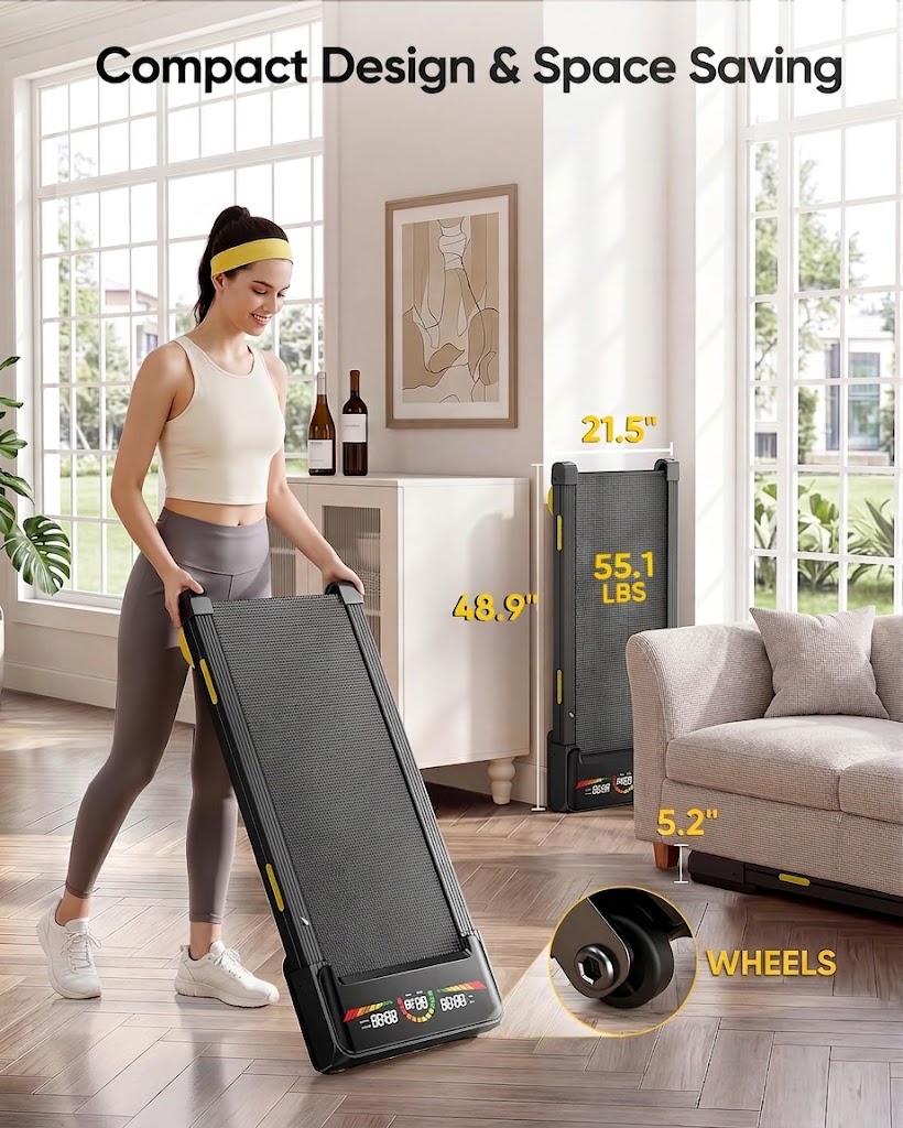 Smart Incline Walking Pad Treadmill