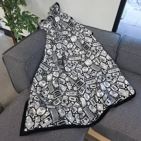 DIY Coloring Blanket