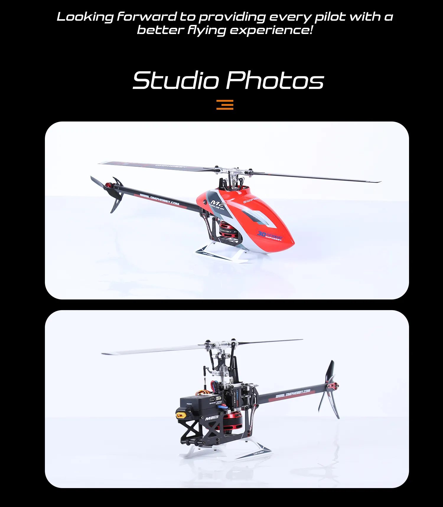 OMP M2 EVO MK2 RC helicopter product details