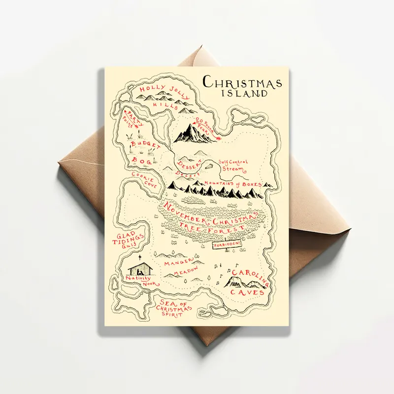 Handmade Map Making Stamp Kit (16 Pcs)