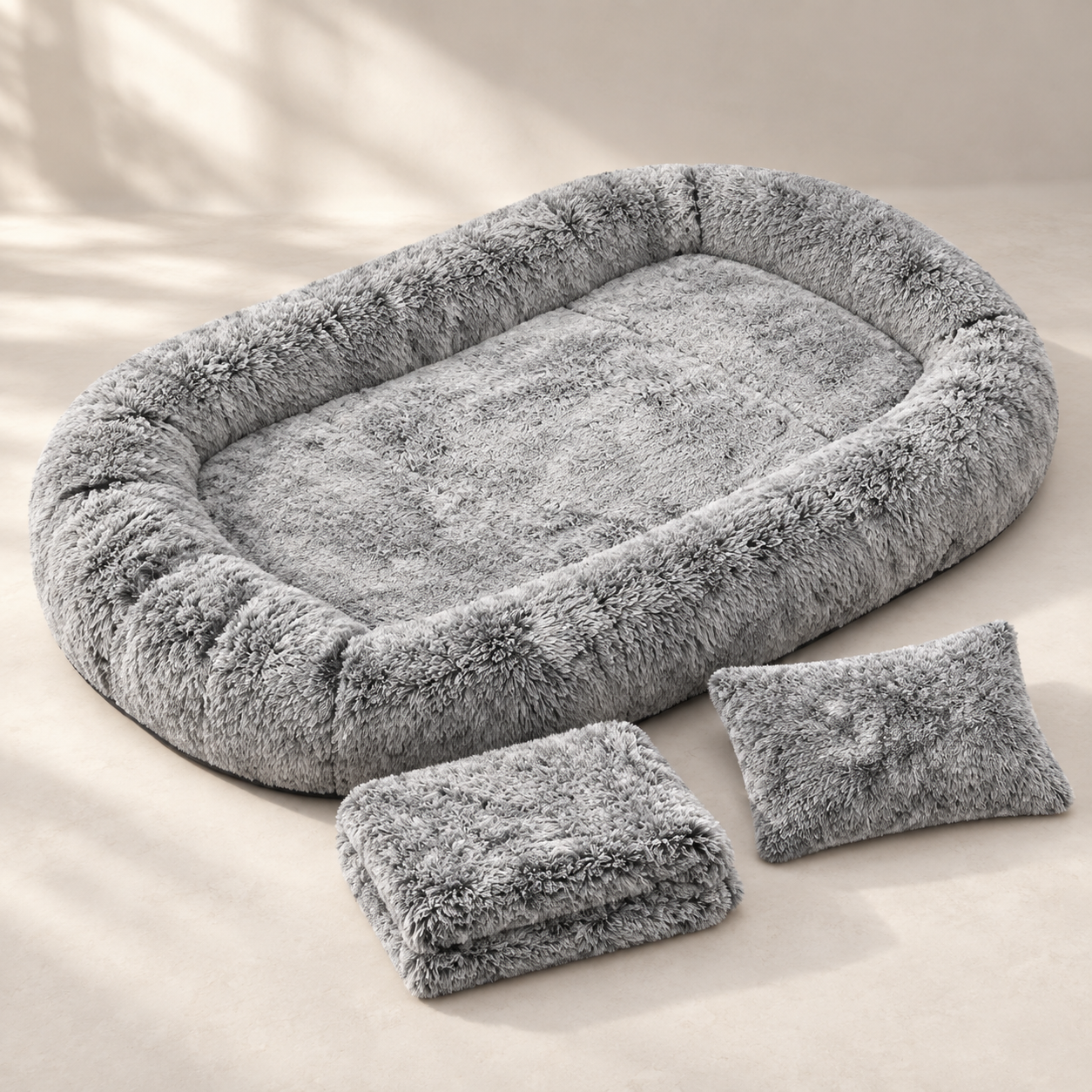 79-inch memory foam human dog bed — original gallery image 2