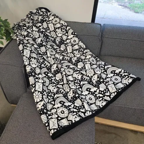 DIY Coloring Blanket
