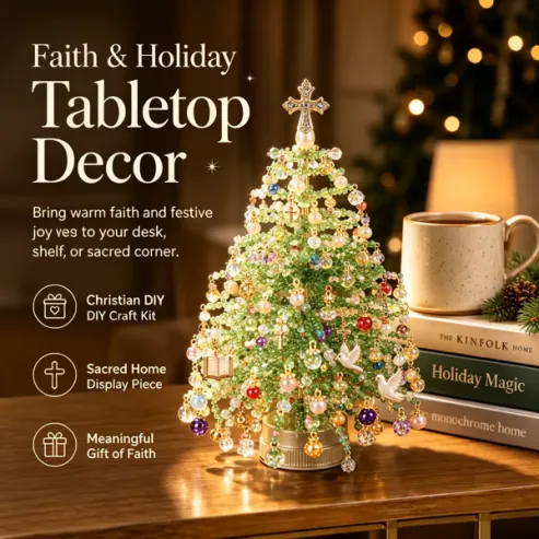 Christian beaded tree style