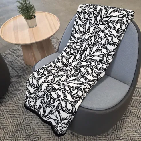 DIY Coloring Blanket