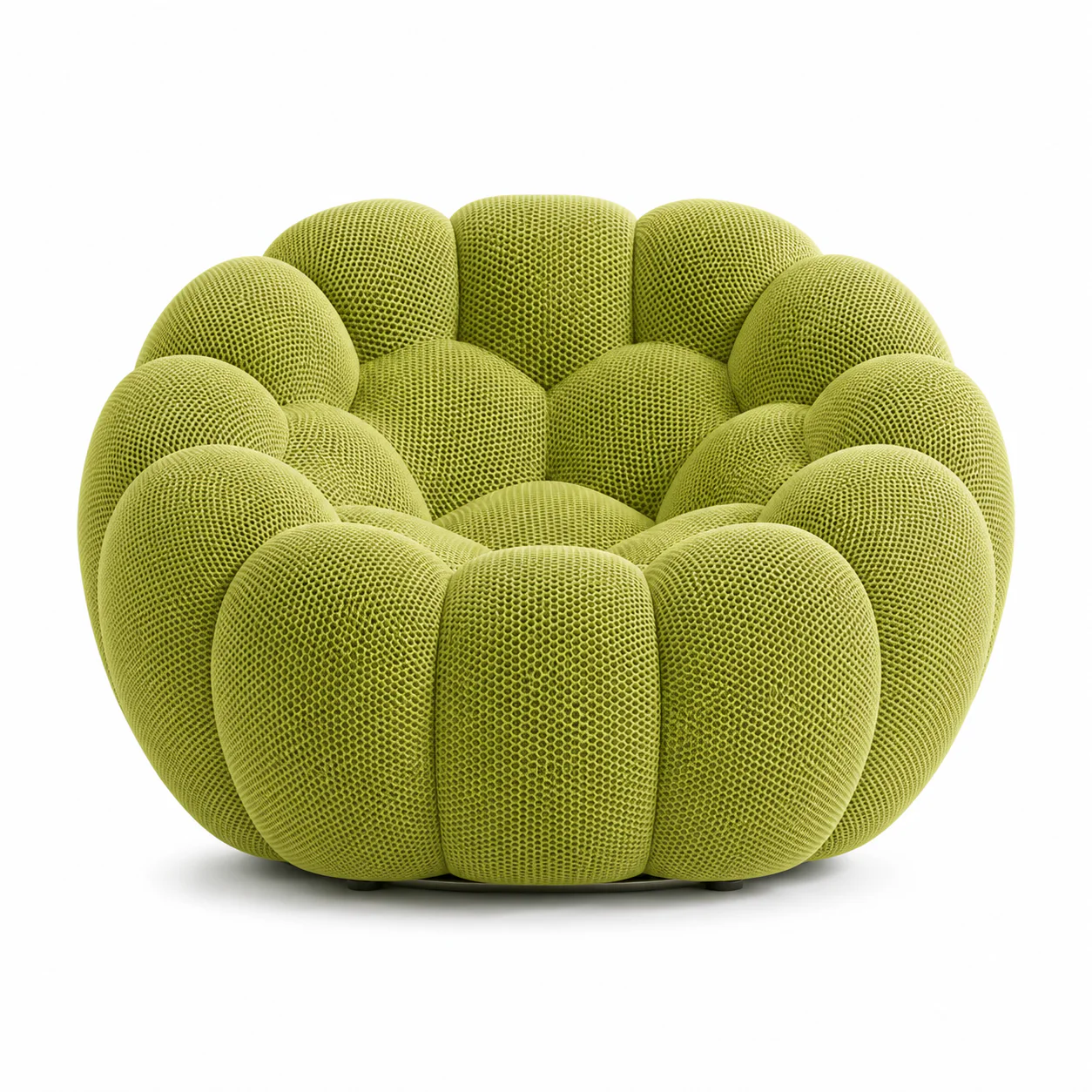 Green Bubble Floor Sofa shown on a plain background