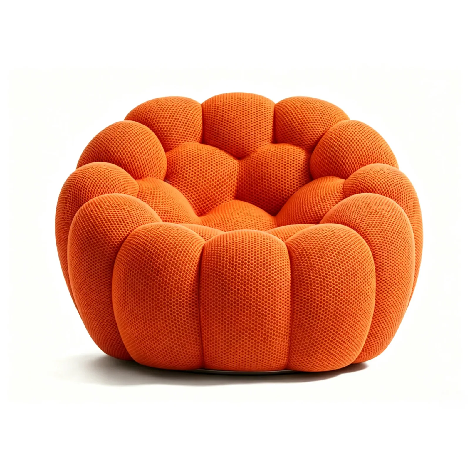 Orange Bubble Floor Sofa