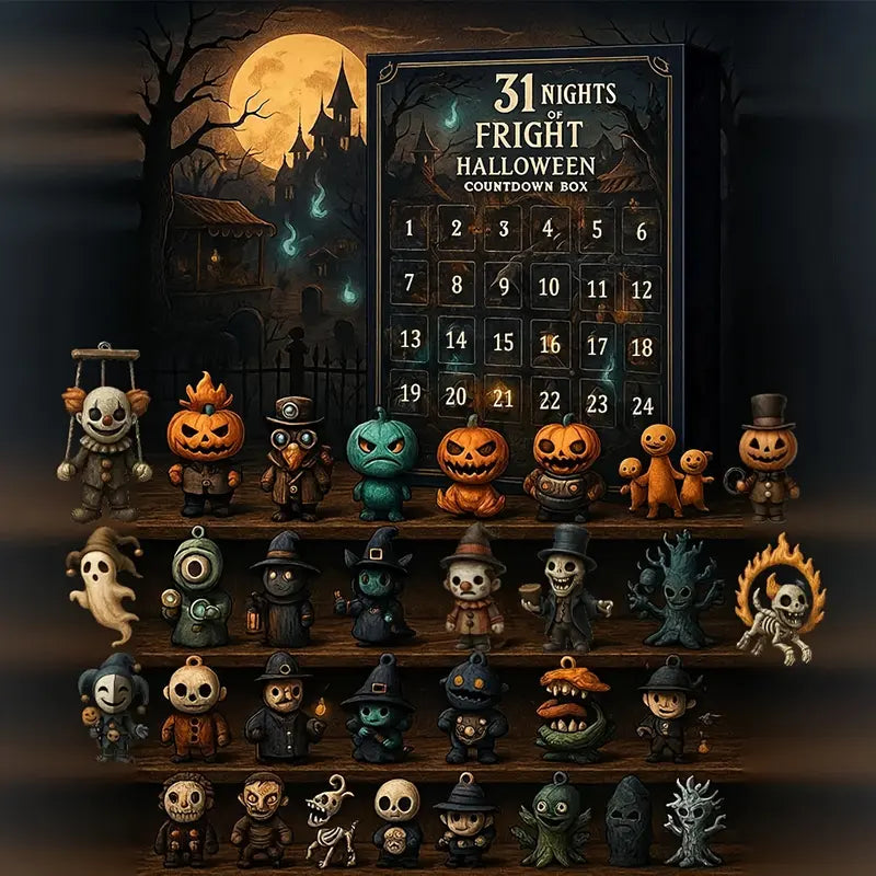 🎃 31 Nights of Fright – The Ultimate 2026 Halloween Countdown Calendar