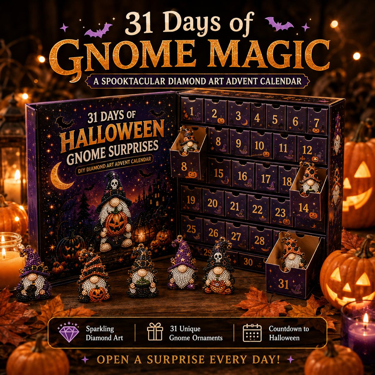 Craft it, display it, and enjoy a little Halloween magic every day ✨