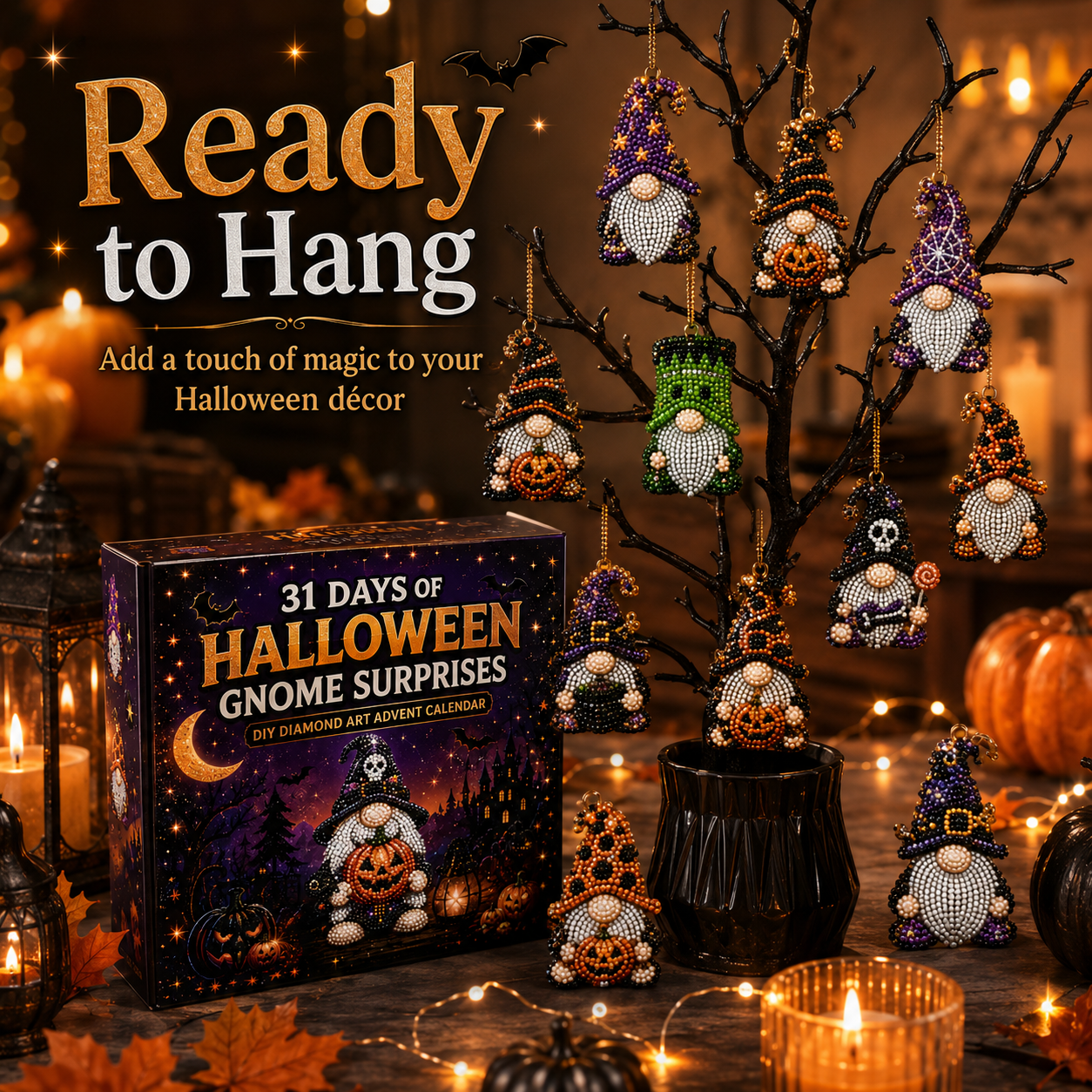 Craft it, display it, and enjoy a little Halloween magic every day ✨