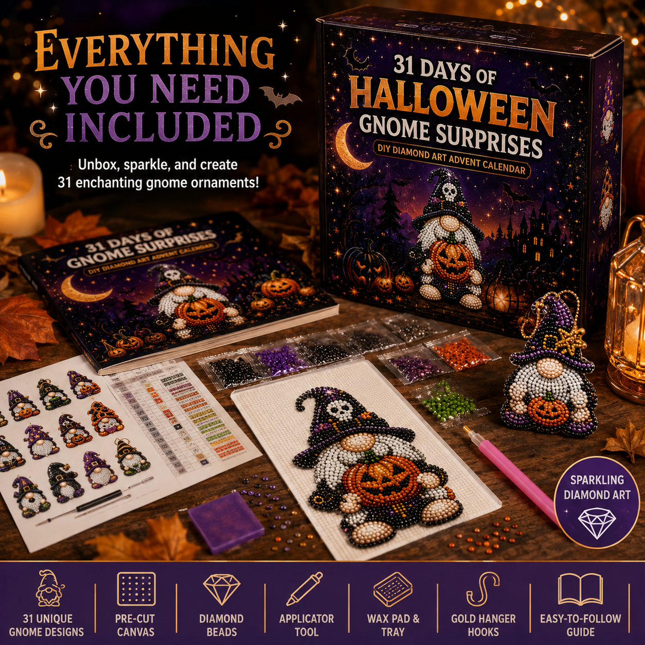 Craft it, display it, and enjoy a little Halloween magic every day ✨