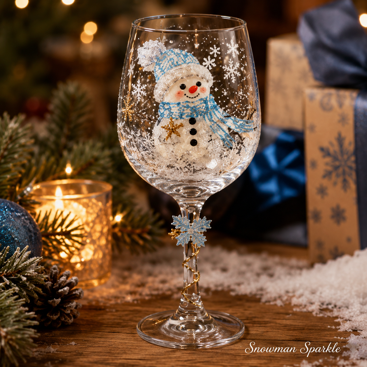 6-Piece Christmas Wine Glass Gift Set 🎄🥂